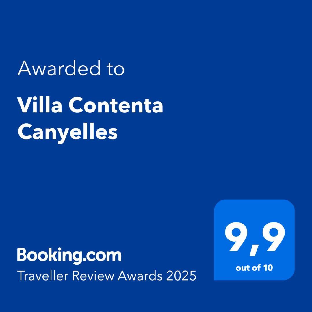 Villa Contenta Canyelles Canyelles  Esterno foto